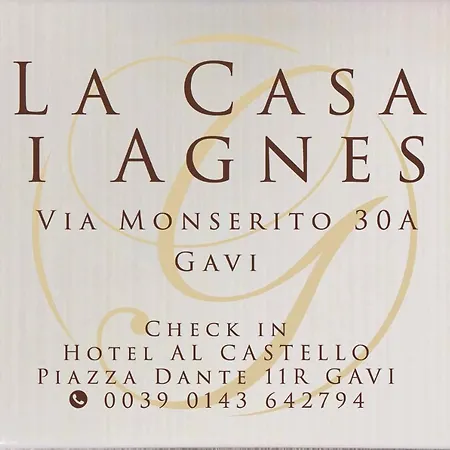 La Casa Di Agnese Gavi